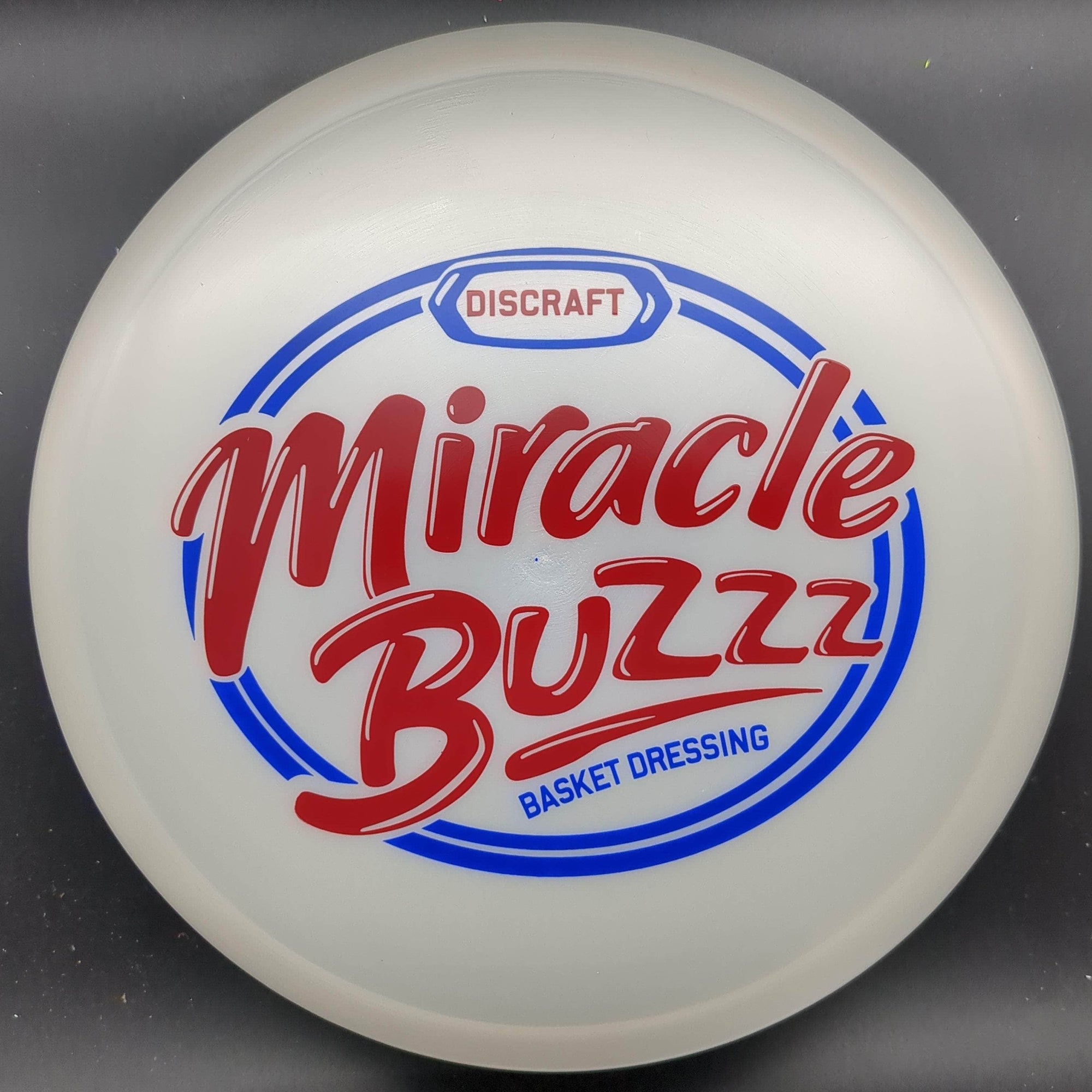 Discraft Mid Range White 177g Buzzz, Big Z, Miracle Buzzz Stamp