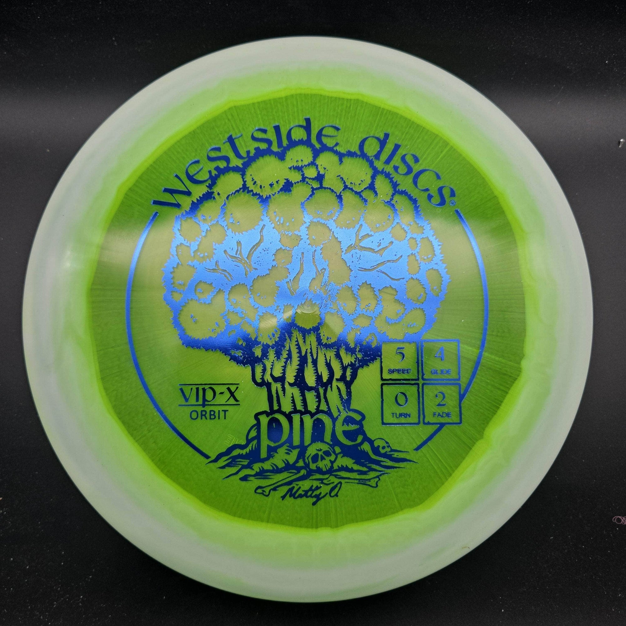 Westside Discs Mid Range White/Green Blue Stamp 177g Pine, VIP-X Orbit, Matthew Orum Signature Edition