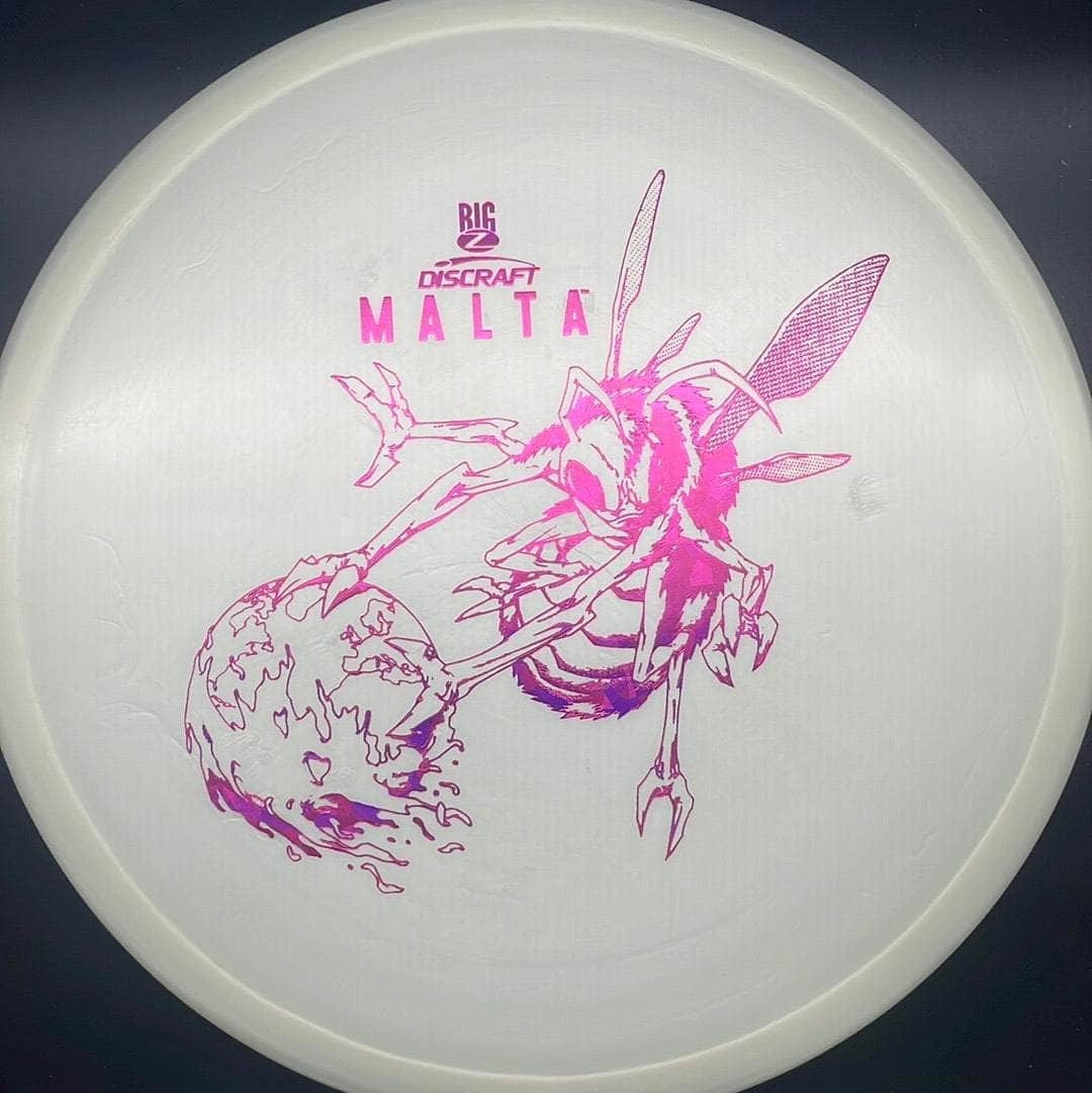 Discraft Mid Range White Pink Shatter Stamp 174g Malta, Paul McBeth, Big Z