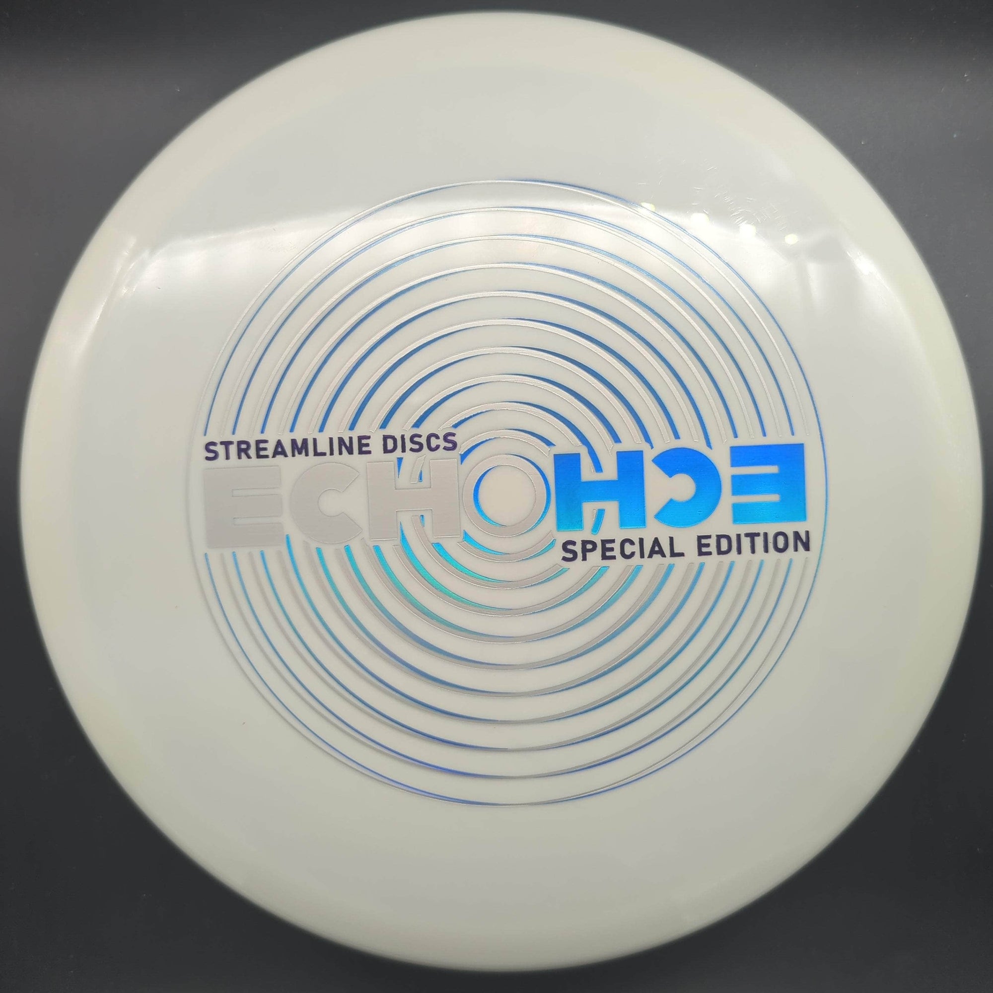 Streamline Mid Range White Purple/Silver/Blue Stamp 168g Echo, Neutron Plastic, Special Edition