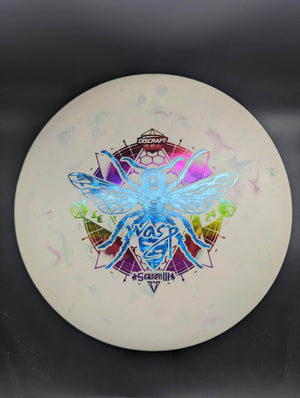 Discraft Mid Range White Rainbow/Blue Stamp 172g Wasp, Jawbreaker Glo Plastic - Ledgestone Season 3