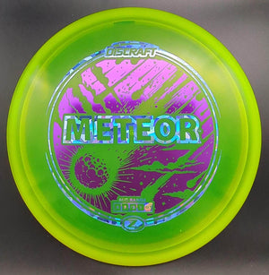 Discraft Mid Range Yellow Blue/Purple Shatter Stamp 177g Meteor, Z-Line Reimagined (Limited Stamp)