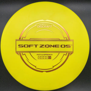 Discraft Mid Range Yellow Copper Stamp 172g Zone OS, Soft Putter Line