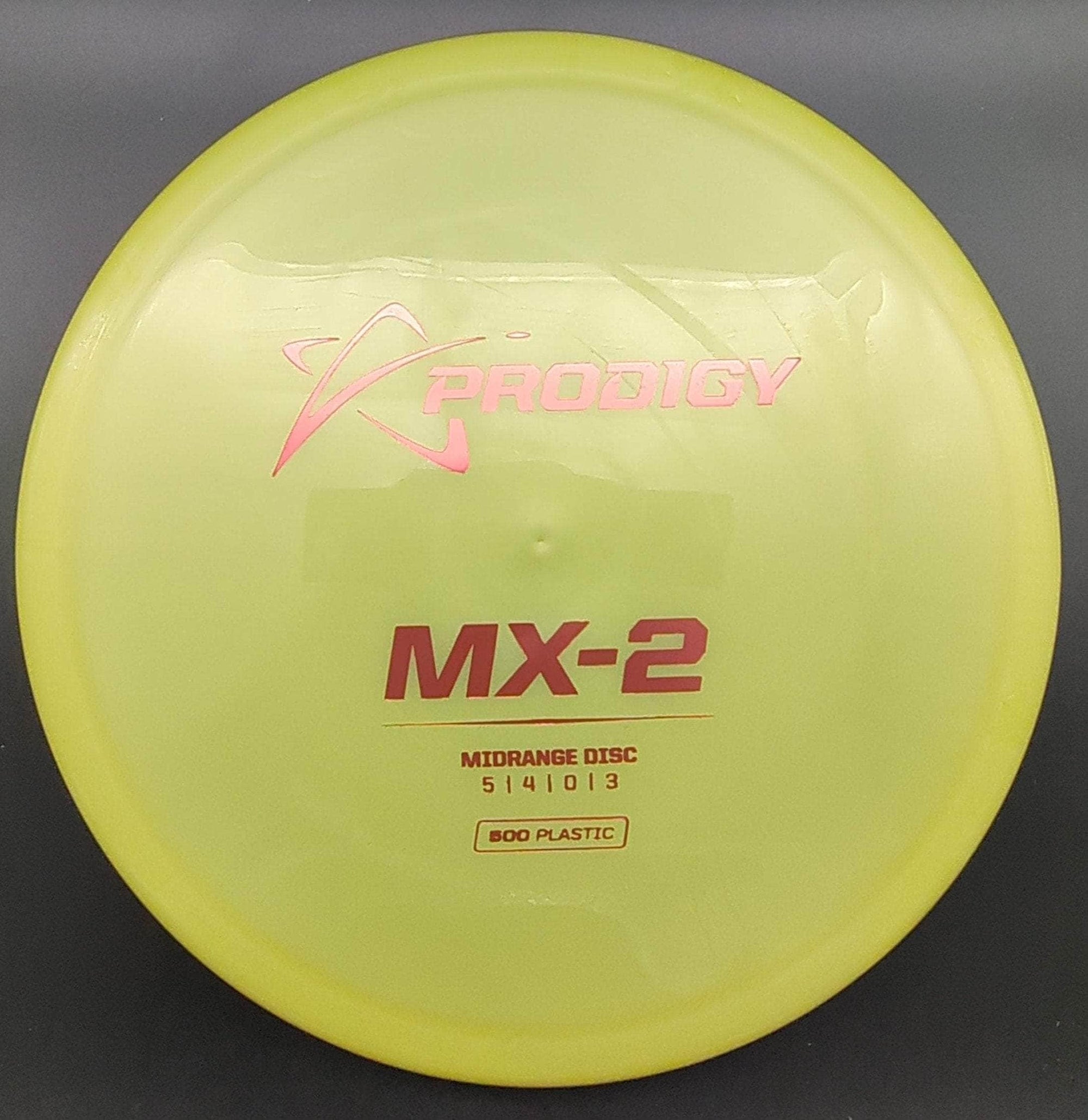 Prodigy Mid Range Yellow Copper Stamp 176g MX2, 500 Plastic