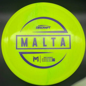 Discraft Mid Range Yellow Green Purple Stamp 176g Malta, ESP