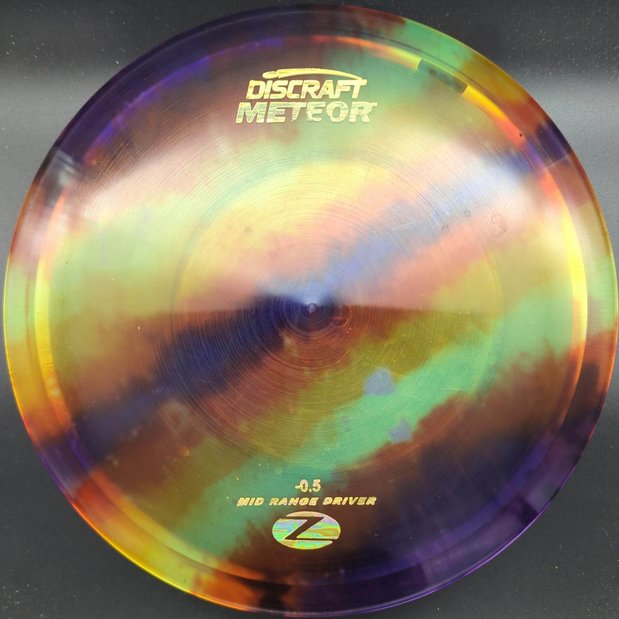 Discraft Mid Range Meteor, Fly Dye, Z-Line