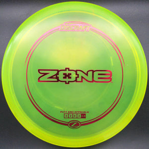 Discraft Mid Range Yellow Red Stamp 174g Zone, Z Line