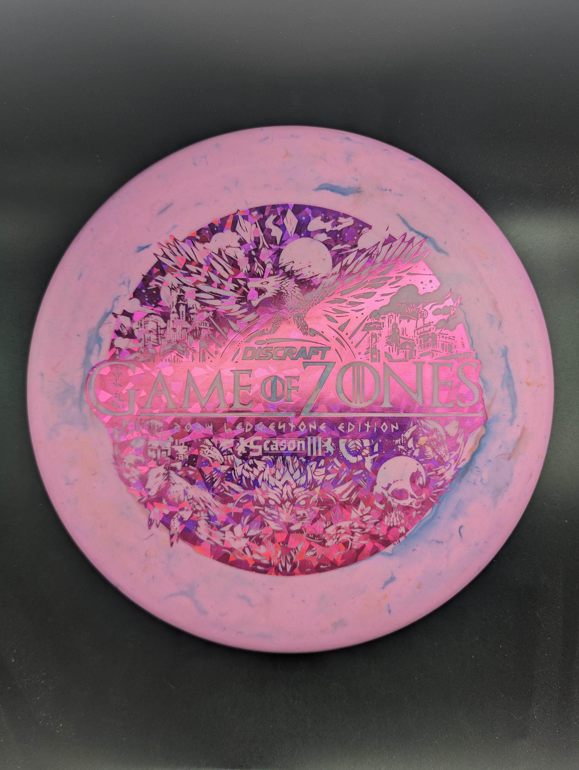 Discraft Mid Range Zone, Jawbreaker Glo Plastic - Ledgestone Season 3 (Game Of Zones)