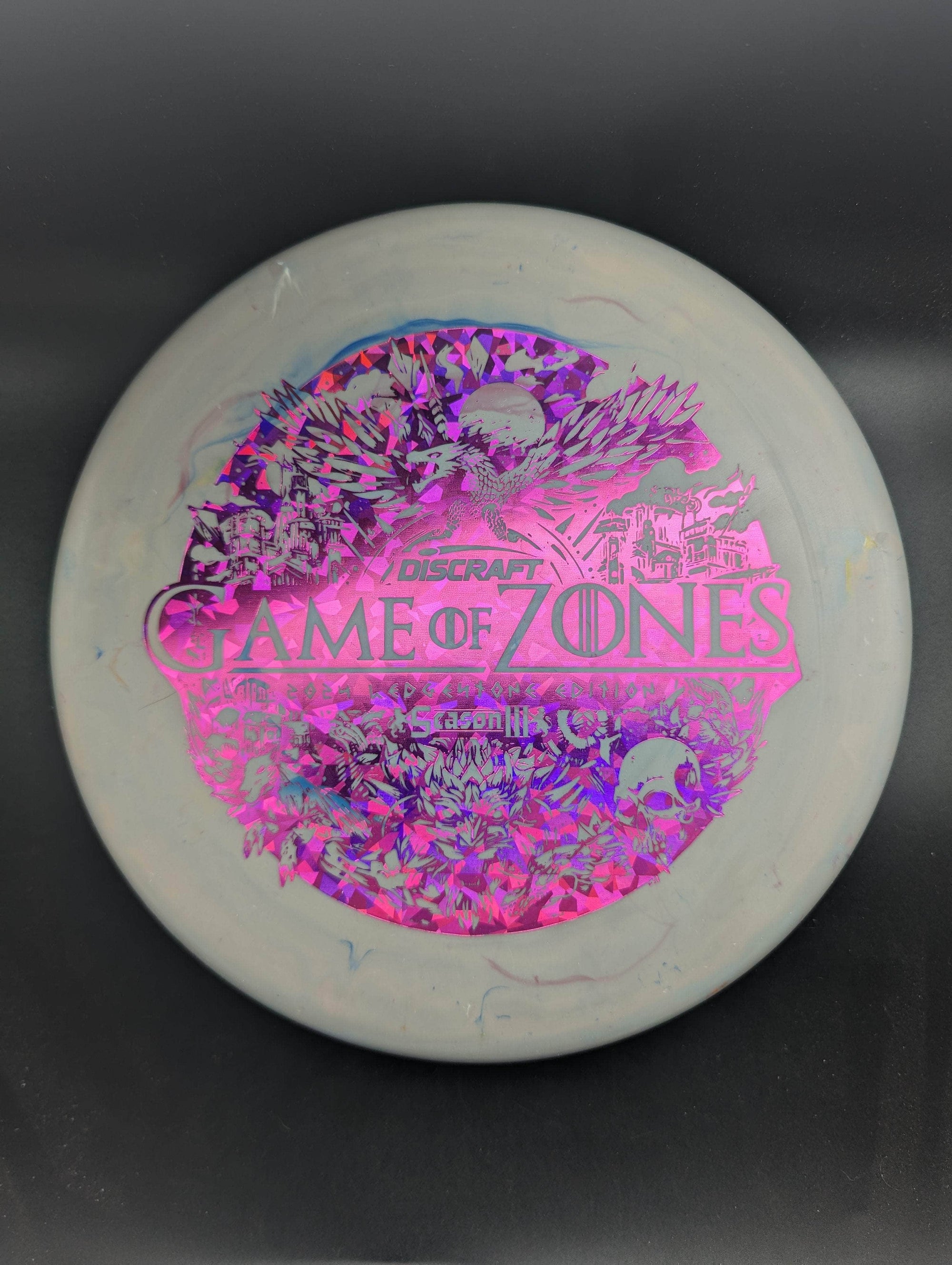 Discraft Mid Range Zone, Jawbreaker Glo Plastic - Ledgestone Season 3 (Game Of Zones)