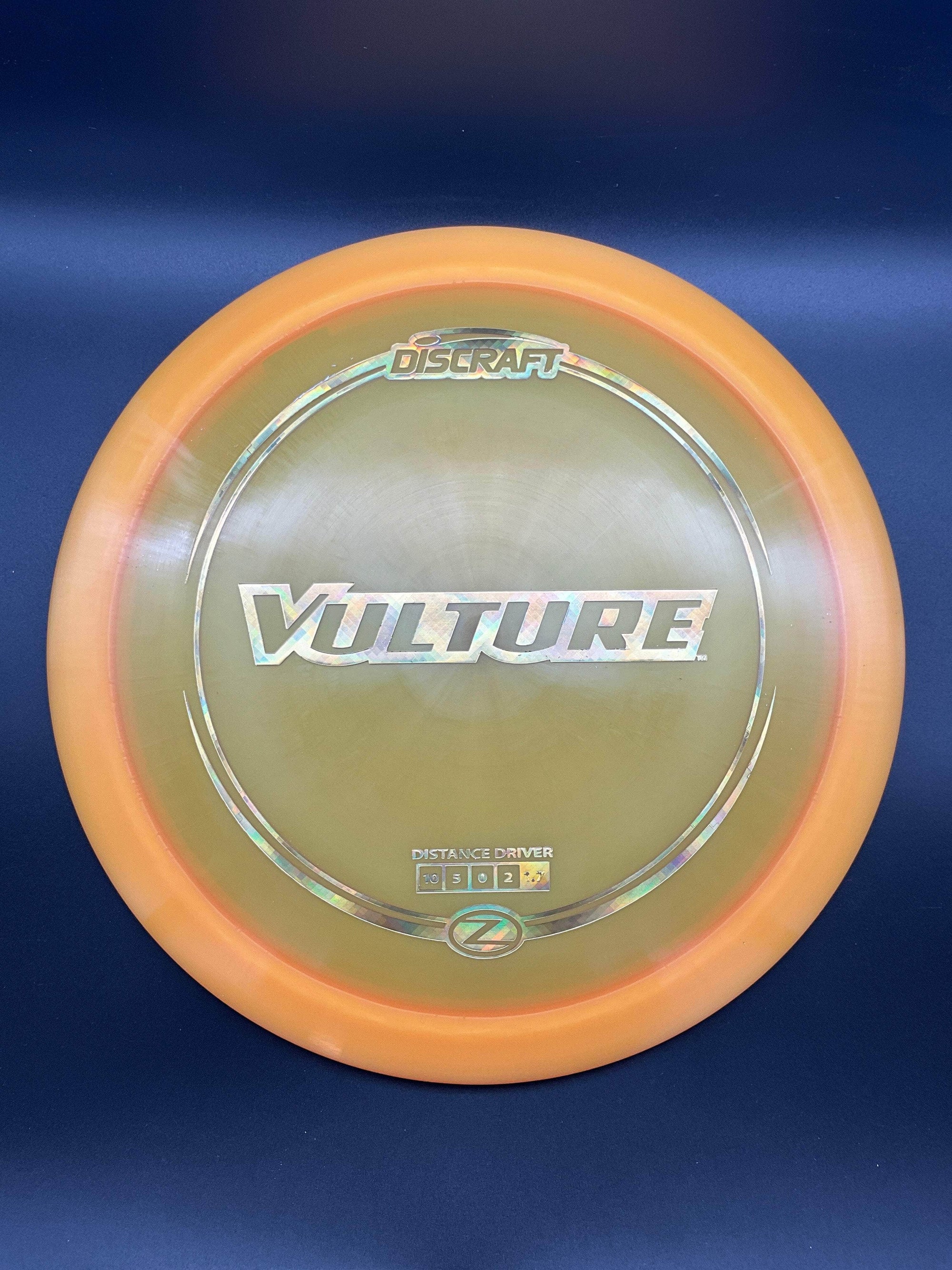 Discraft Orange Gold Stamp 174g Vulture, Z Line