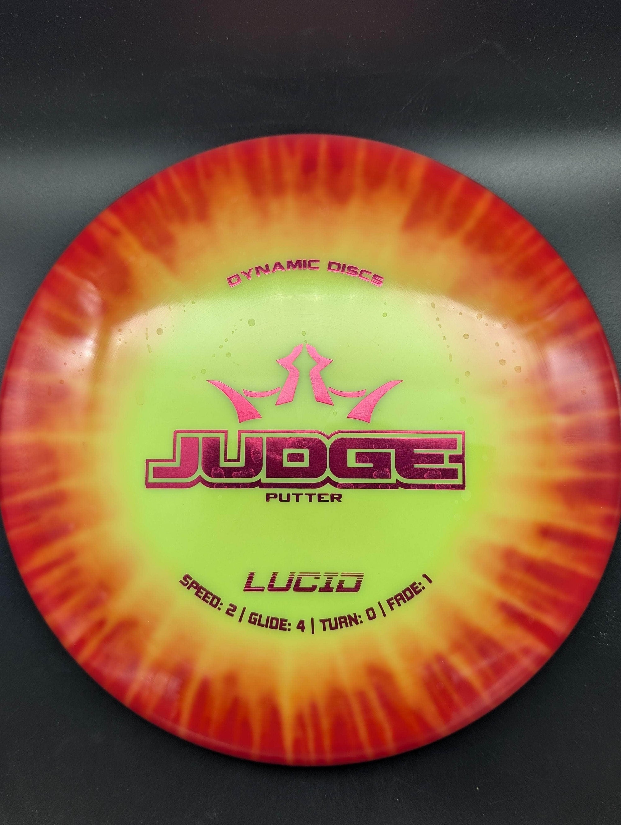 Dynamic Discs Putter 173g #1 Judge, Lucid, MyDye