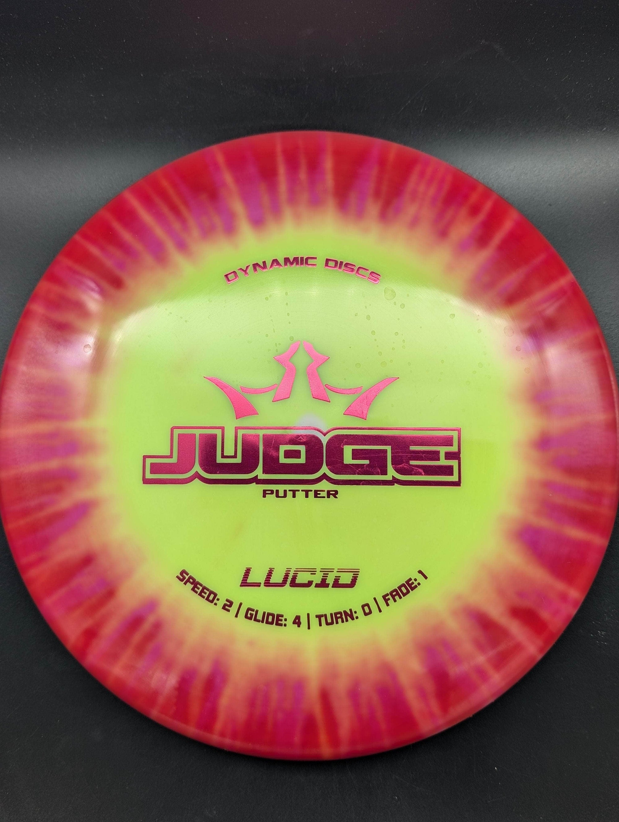 Dynamic Discs Putter 173g #2 Judge, Lucid, MyDye