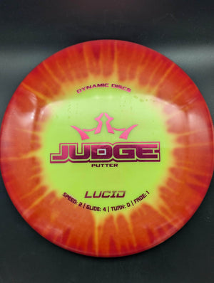 Dynamic Discs Putter 173g #5 Judge, Lucid, MyDye