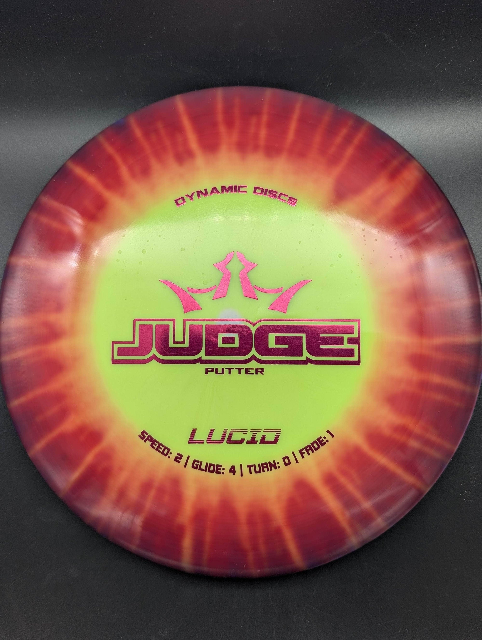 Dynamic Discs Putter 173g #6 Judge, Lucid, MyDye