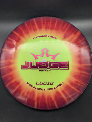 Dynamic Discs Putter 173g #6 Judge, Lucid, MyDye