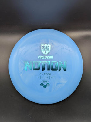 Discmania Putter Blue Blue Stamp 173g Notion, EXO Soft