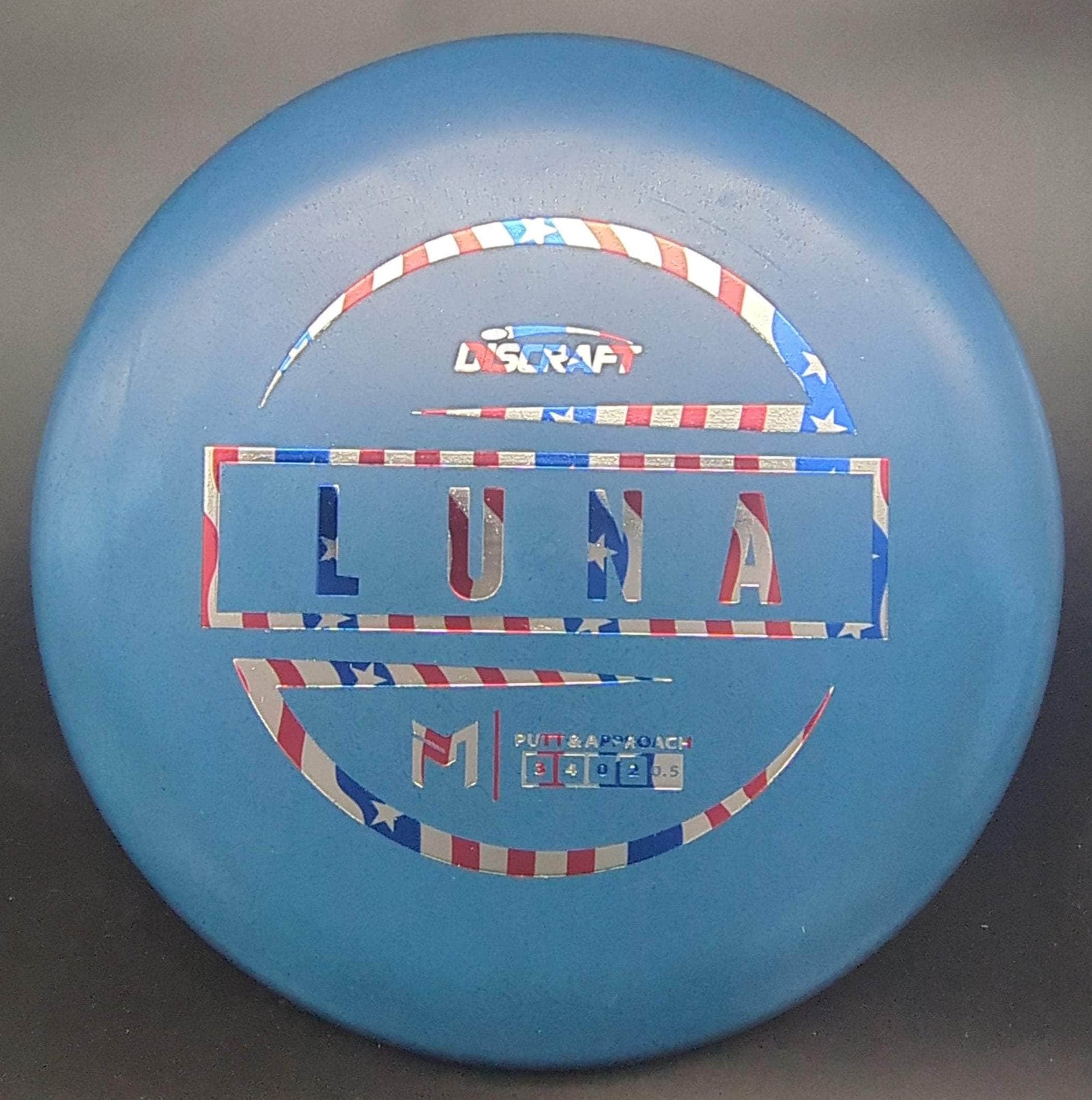 Discraft Putter Blue Flag Stamp 173g Luna, Paul McBeth