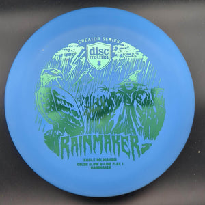 Discmania Putter Blue Green Stamp 176g Rainmaker, D-Line Color Glow, Halloween Edition (Flex 1)