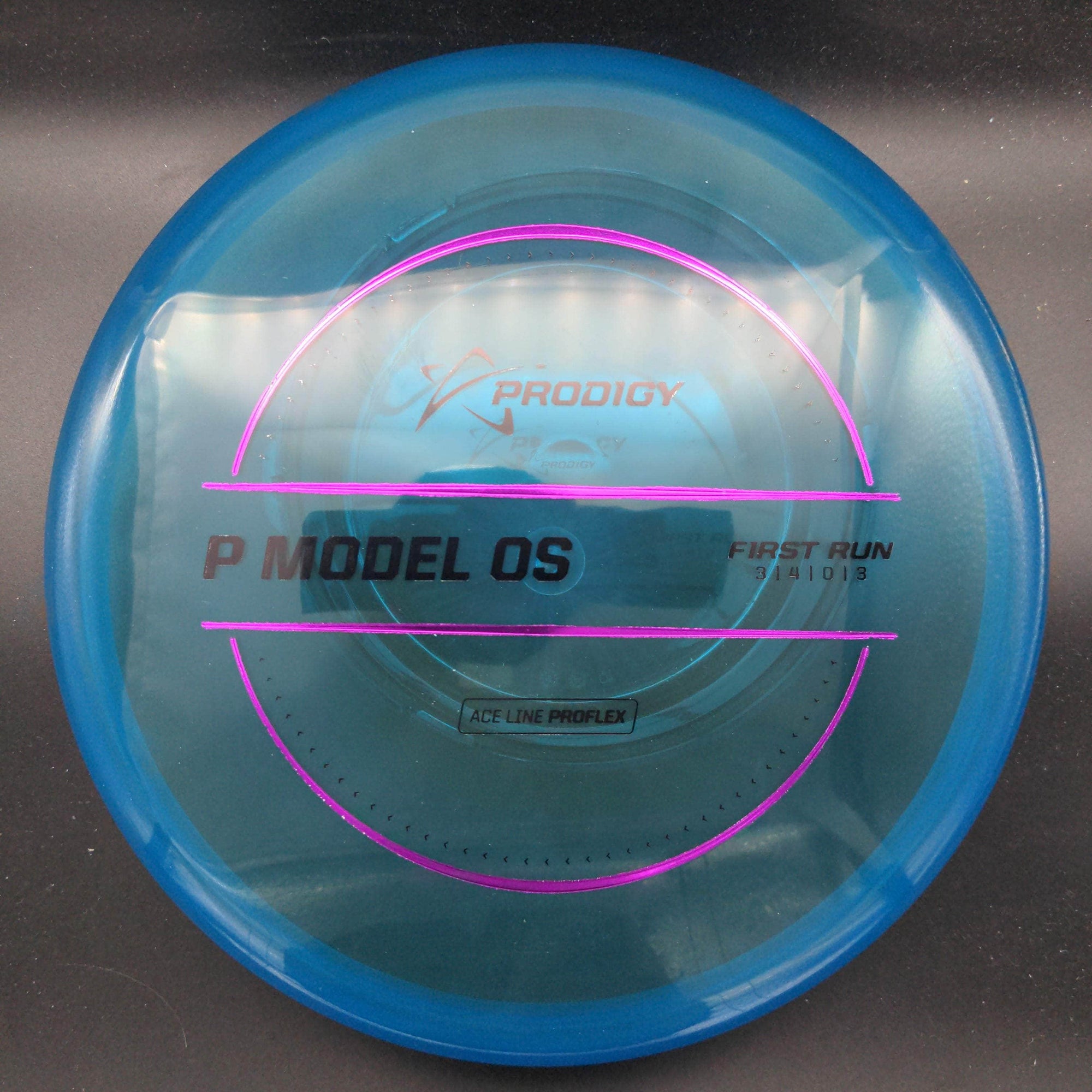 Prodigy Putter Blue Pink/Black Stamp 173g P Model OS - Pro Flex - First Run