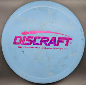 Discraft Putter Blue Pink Shatter Stamp 174g Ringer GT, Jawbreaker Swirl, 2023 Ledgestone Edition