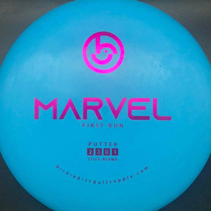 Infinite Discs Putter Blue Pink Stamp 174g Marvel Stiff Blend, Birdie Disc Golf