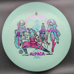 Infinite Discs Putter Blue Pink/Teal Stamp 175g Alpaca, Glow P Blend, Eric Oakley 2023