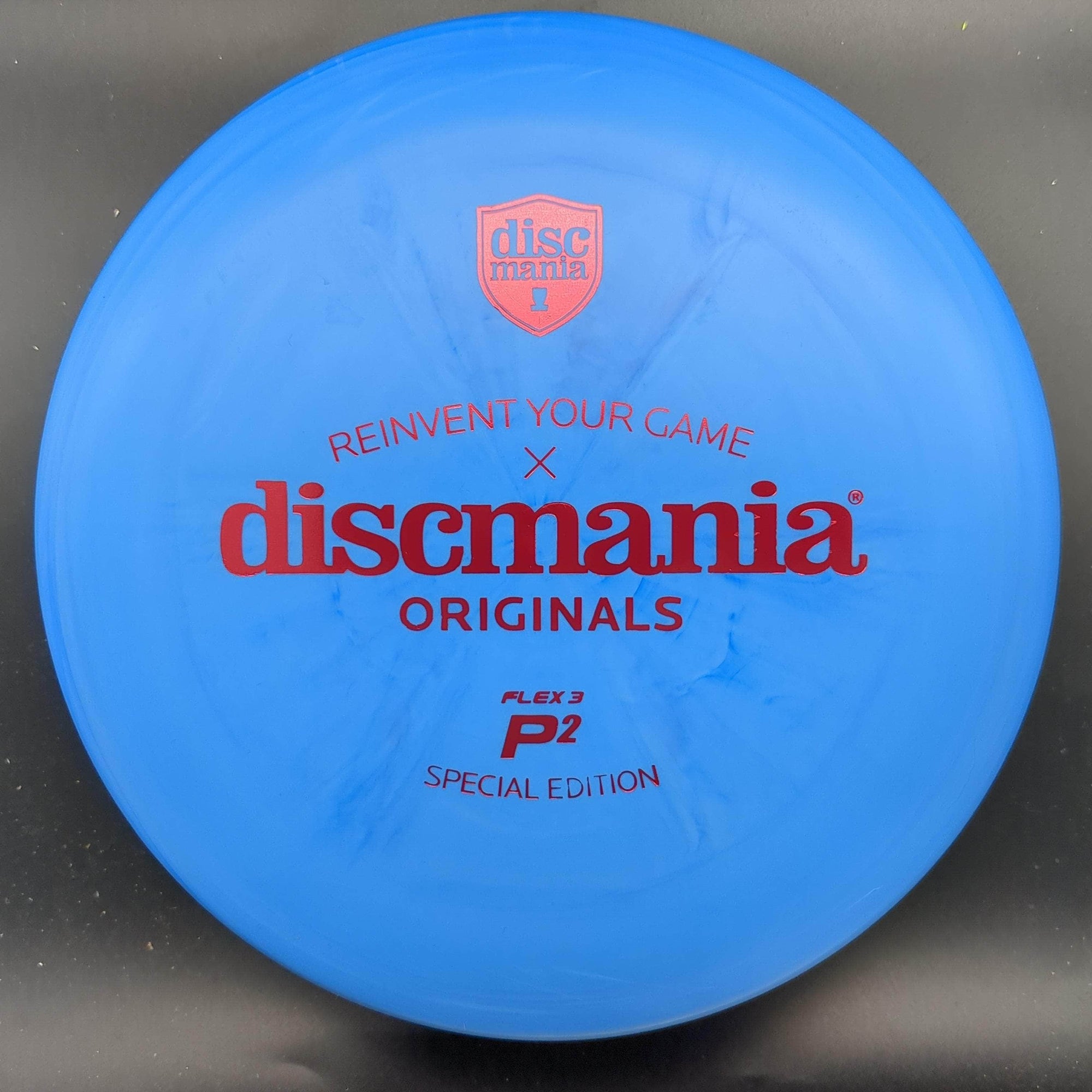 Discmania Putter Blue Red 175g P2, D-Line Flex 3, 2023 Mystery Box Edition