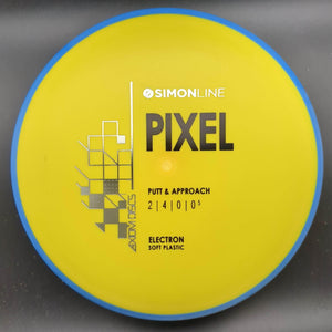 Axiom Putter Blue Rim Yellow Plate 172g Pixel, Electron Soft, Simon Line