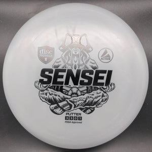 Discmania Putter Dark Grey Black Stamp 175g Sensei, Active Plastic, Mystery Box 2023