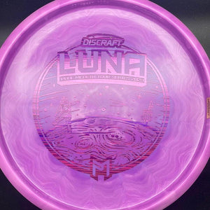 Discraft Putter Dark Purple Purple Stamp 174g Luna, ESP Swirl, Paul Mcbeth, Tour Series, 2023