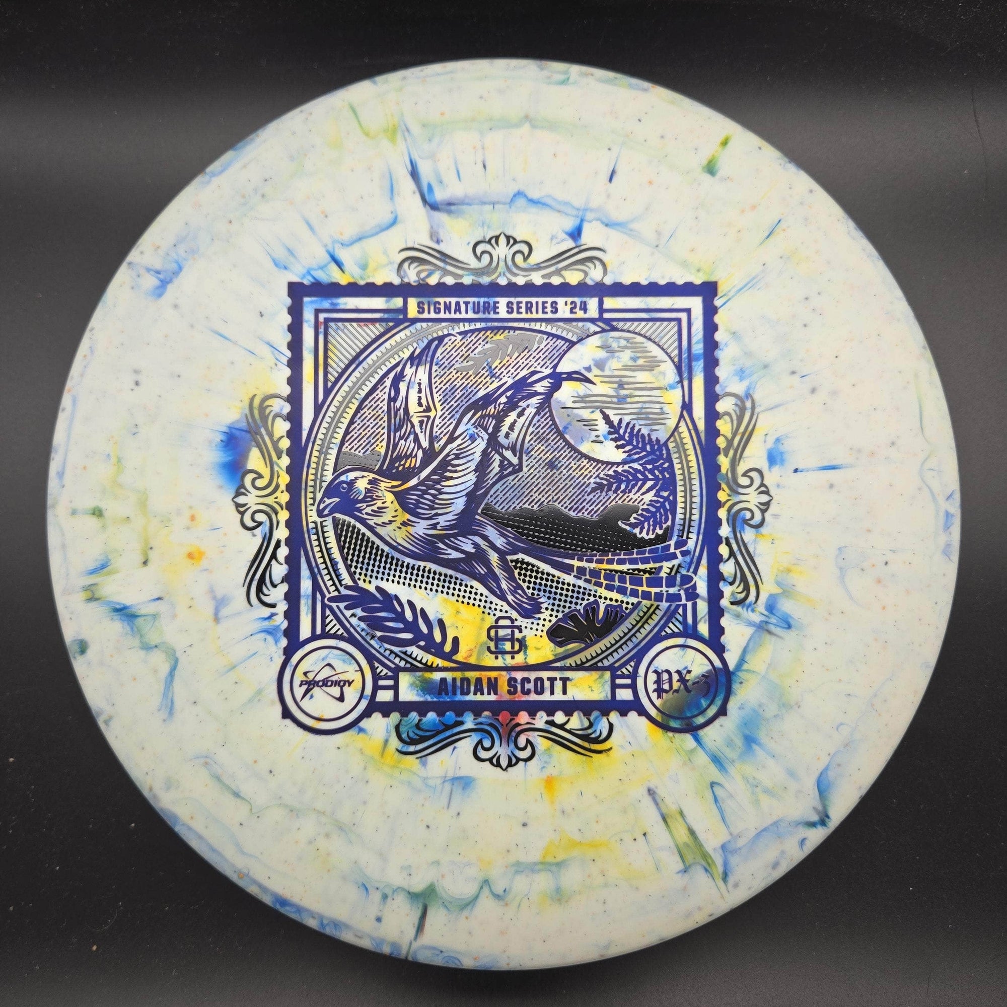 Prodigy Putter Fractal Blue Stamp 173g PX3, 300 Fractal, Aidan Scott 2024 Signature Series