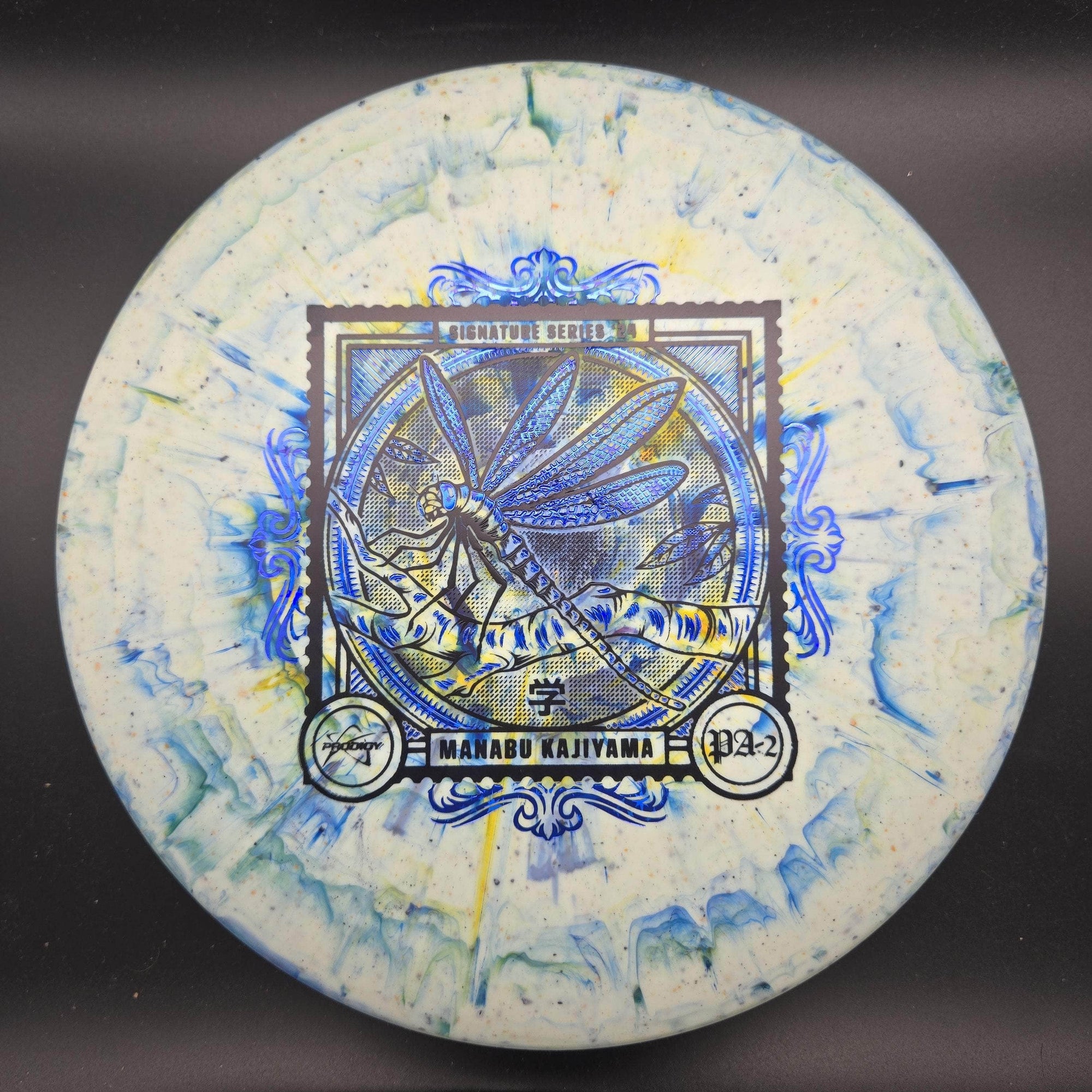 Prodigy Putter Fractal Blue Stamp 174g PA2, 300 Fractal, Manabu Kajiyama 2024 Signature Series