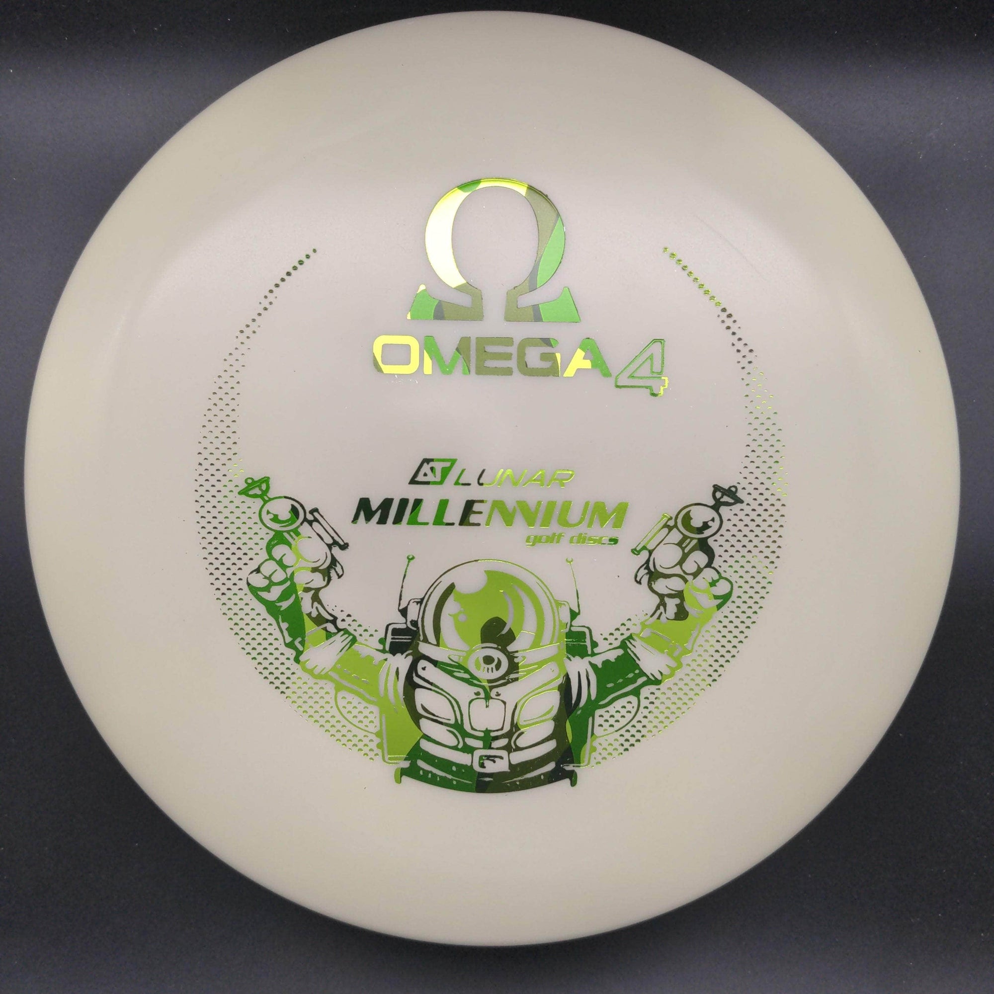 Millennium Discs Putter Glow Camo Stamp 175g Omega - Delta-T Lunar Plastic