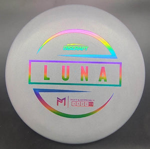 Discraft Putter Gray Rainbow Stamp 175g Luna, Paul McBeth