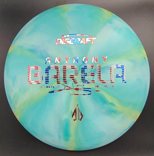 Discraft Putter Green Flag Stamp 174g Focus, Signature Swirl, Anthony Barela