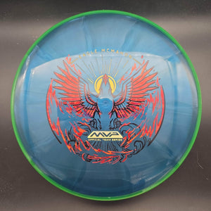 Axiom Putter Green Rim Blue Plate 174g Envy, Prism Proton, Eagle McMahon Special Edition