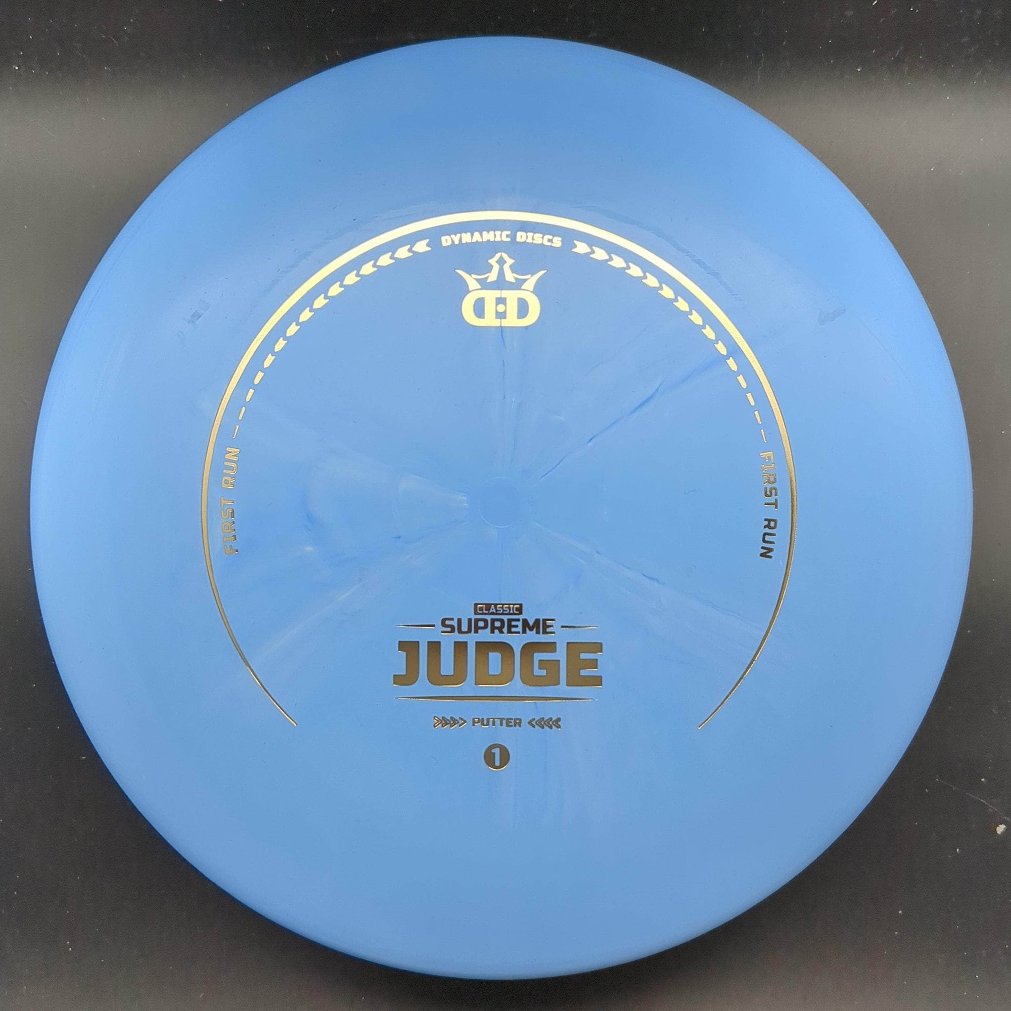 Dynamic Discs Putter Light Blue 173g Judge, Supreme, First Run