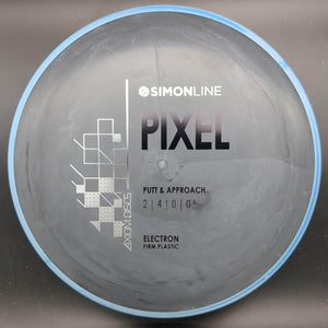 Axiom Putter Light Blue Rim Black Plate 175g Pixel, Electron Firm, Simon Line