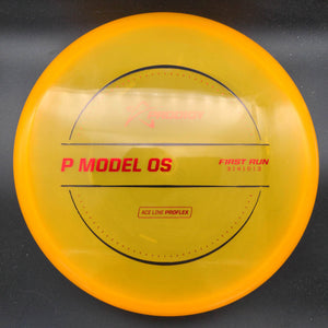 Prodigy Putter Light Orange Red/Black Stamp 173g P Model OS - Pro Flex - First Run