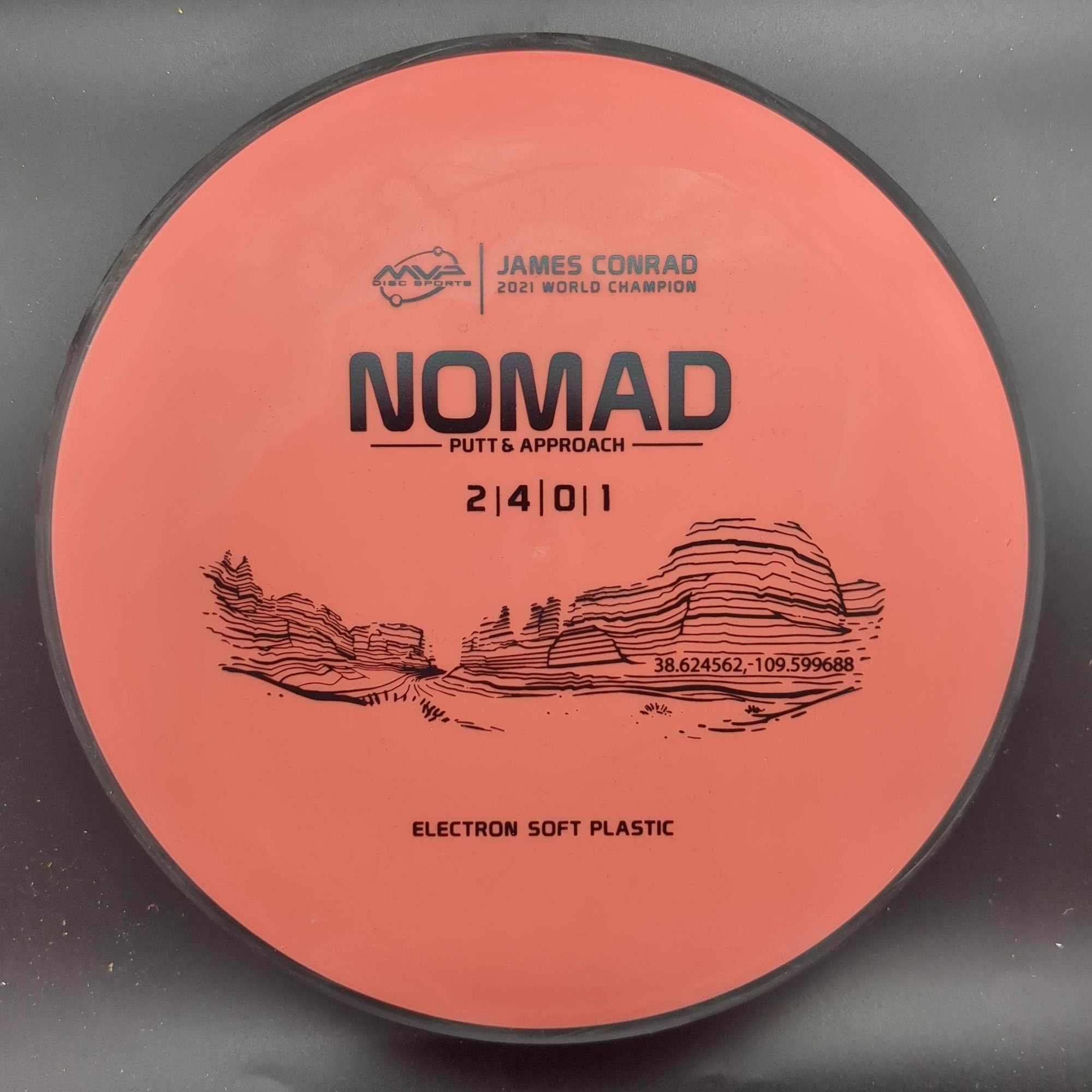 MVP Putter Orange 172g Nomad, Electron Soft