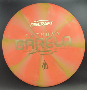 Discraft Putter Orange Gold Stamp 174g Focus, Signature Swirl, Anthony Barela