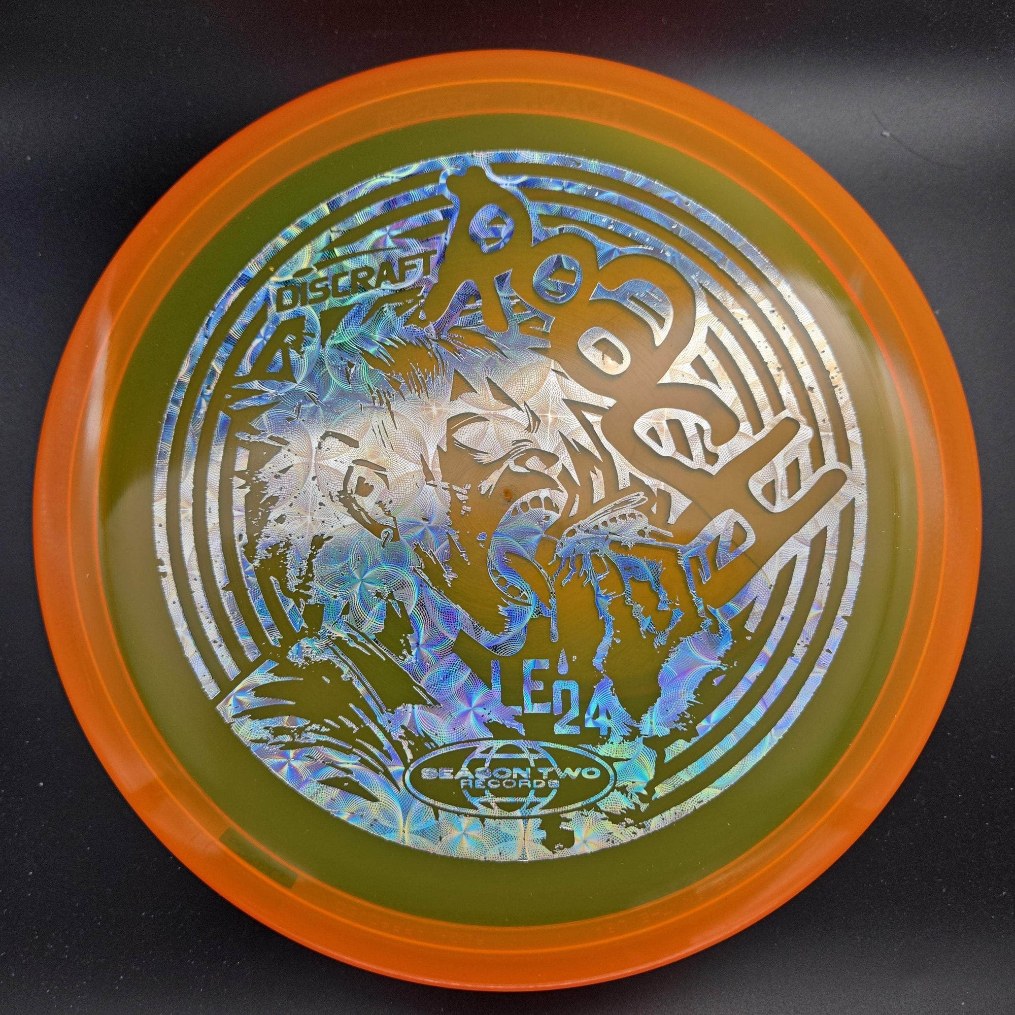 Discraft Putter Orange Silver Snakeskin Stamp 174g Roach, Cryztal, 2024 Ledgestone Edition