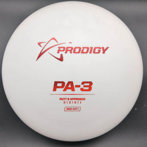 Prodigy Putter PA3, 300 Soft Plastic
