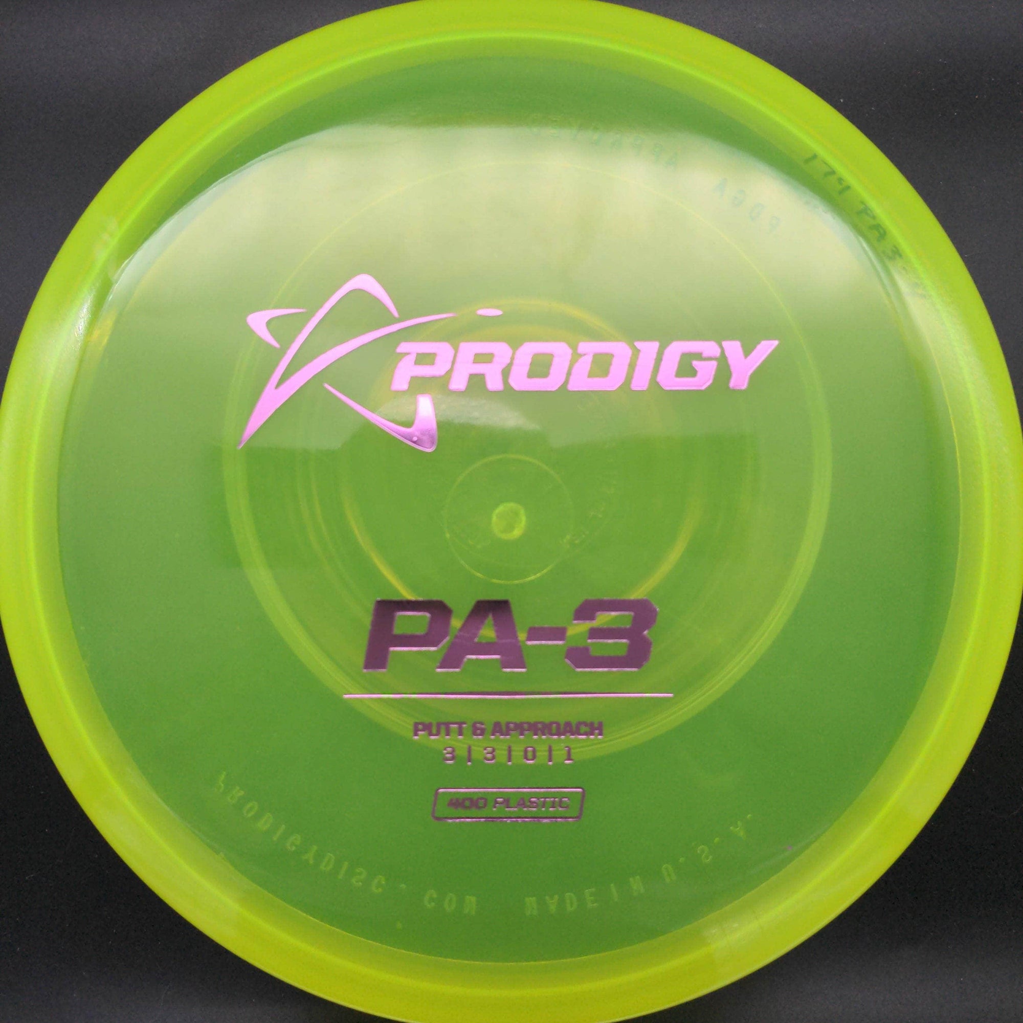 Prodigy Putter Pa3 400 Plastic