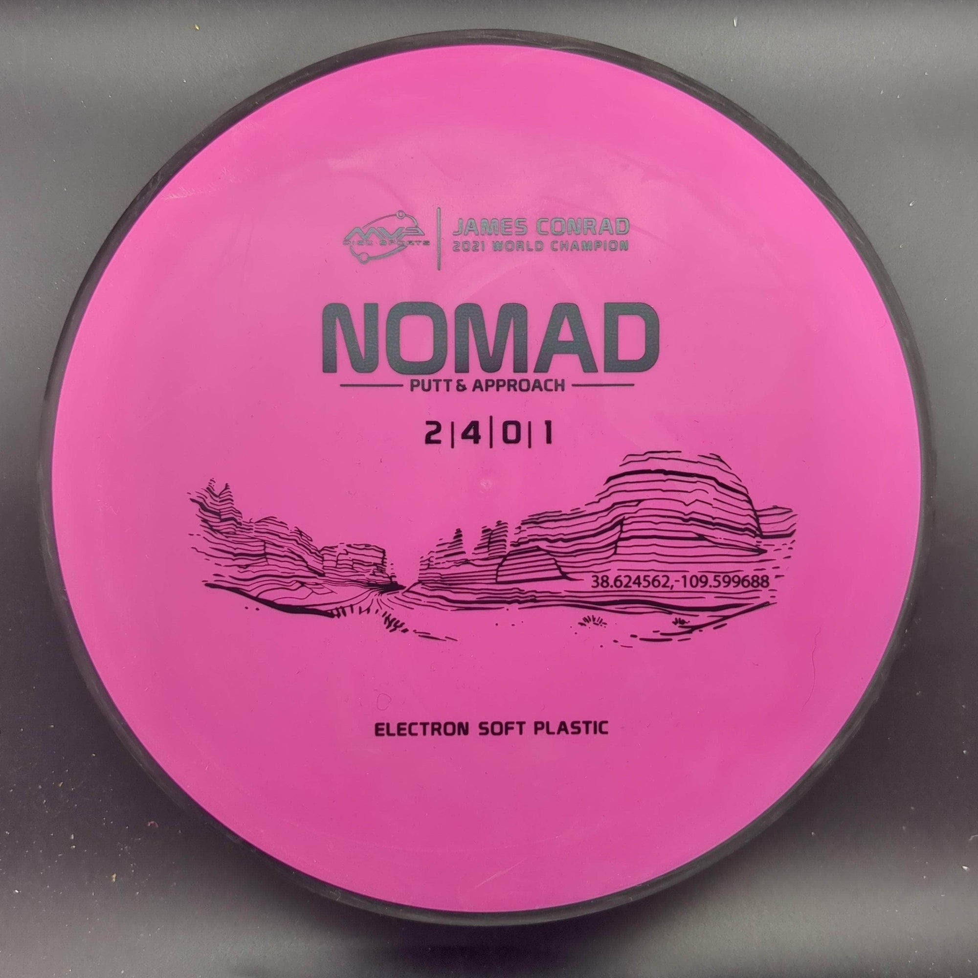 MVP Putter Pink 172g Nomad, Electron Soft