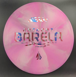 Discraft Putter Pink Flag Stamp 174g Focus, Signature Swirl, Anthony Barela