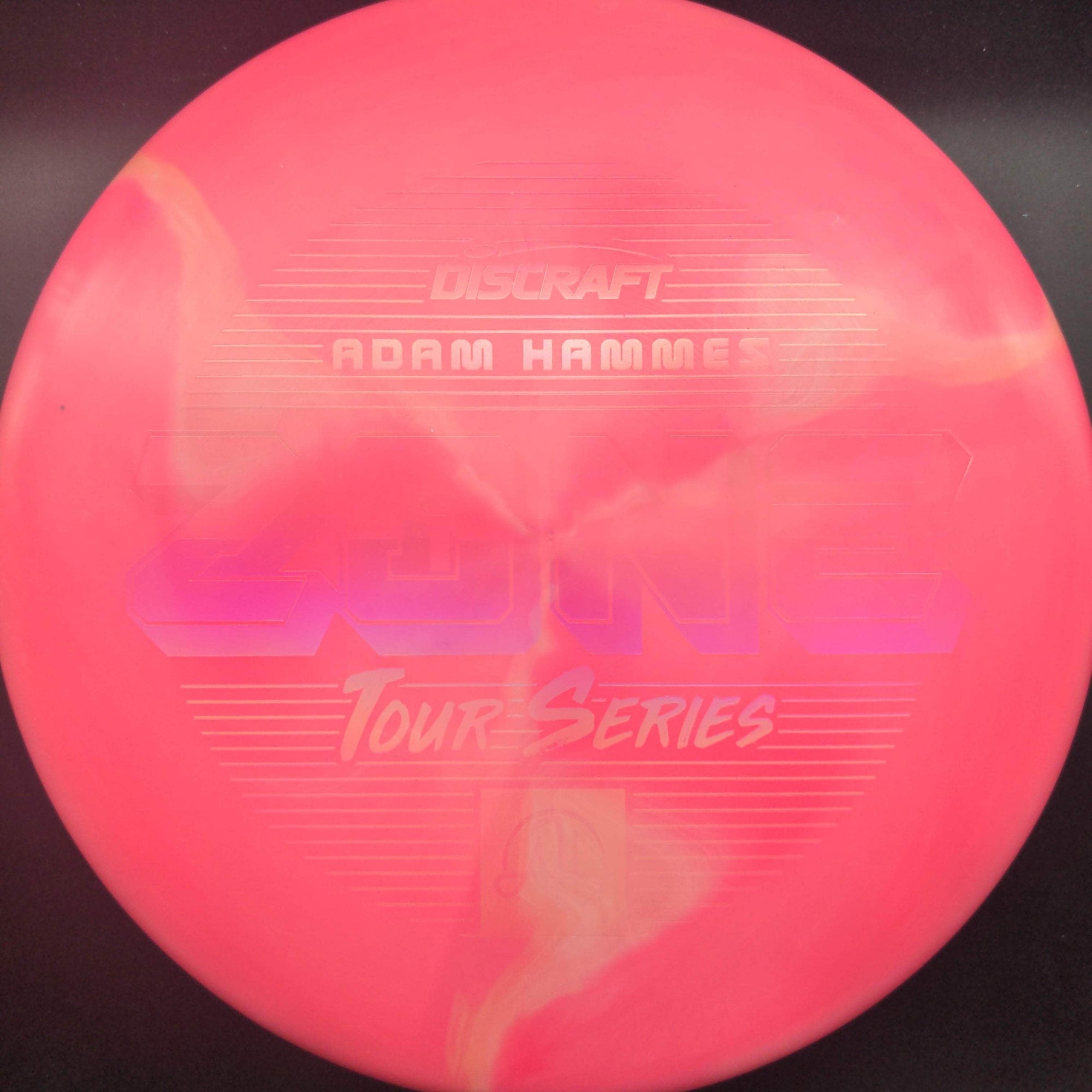 Discraft Putter Pink Ghost Stamp 174g Zone, ESP, Adam Hammes Tour Series, 2022