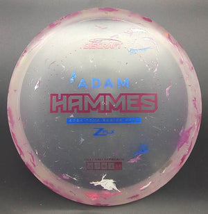 Discraft Putter Pink Pink/Blue Stamp 174g Zone, ZFlx, Adam Hammes 2024 Tour Series