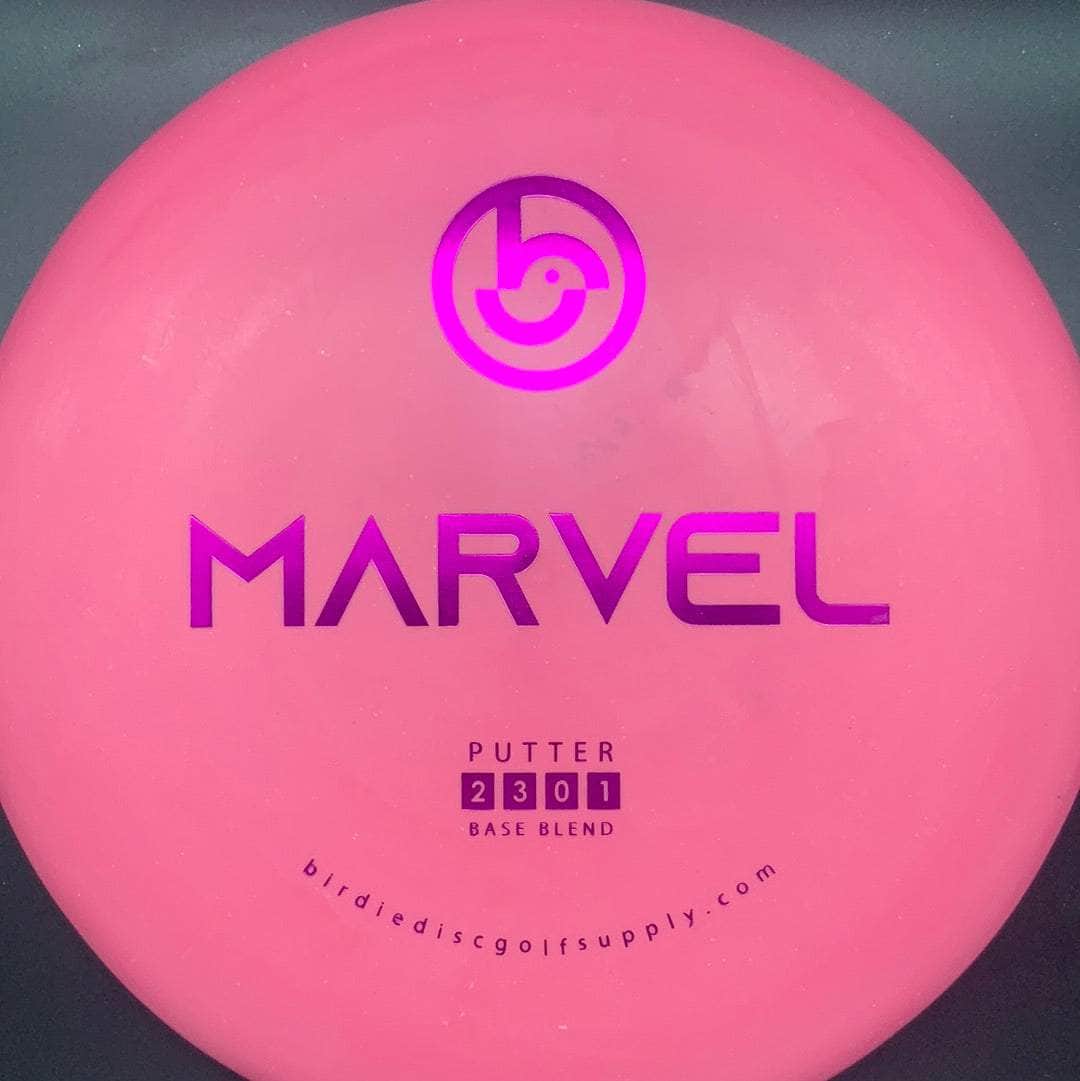 Infinite Discs Putter Pink Pink Stamp 175g Marvel Base Blend, Birdie Disc Golf