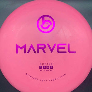 Infinite Discs Putter Pink Pink Stamp 175g Marvel Base Blend, Birdie Disc Golf